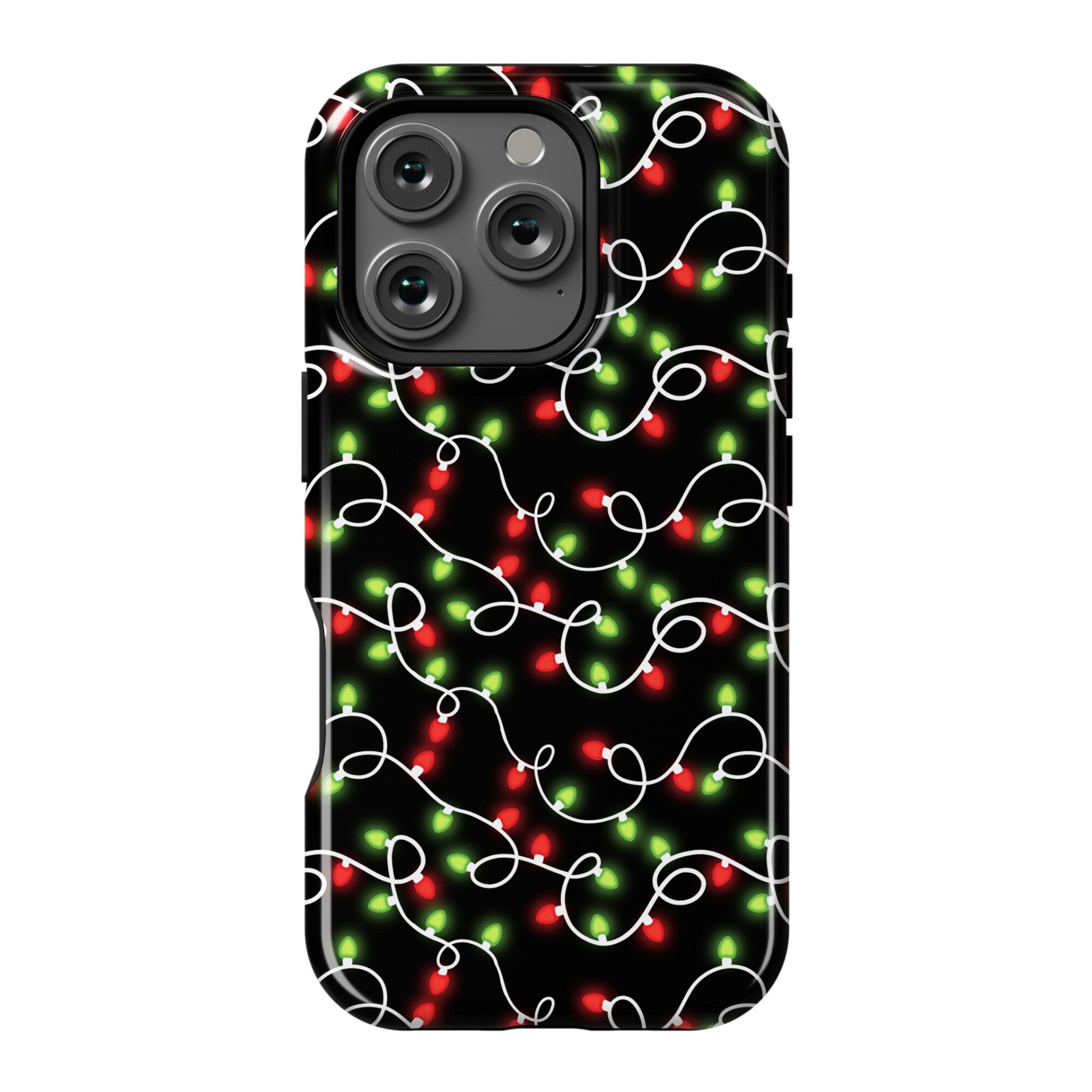 Christmas Lights Pattern Phone Case